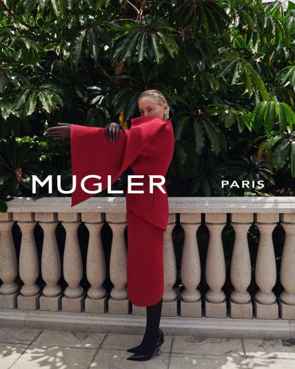 Sharon Stone za Mugler