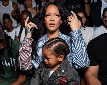 Rihanna trudnička moda Pariz 2025