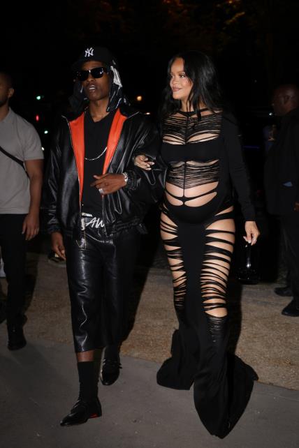 Rihanna trudnička moda Pariz 2025