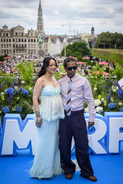 Rihanna trudnička moda Pariz 2025