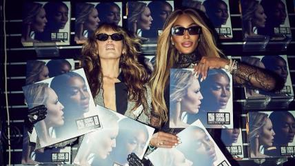 Naomi Campbell i Miley Cyrus