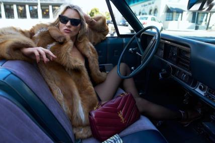 Saint Laurent kampanja Kate Moss jesen 2025