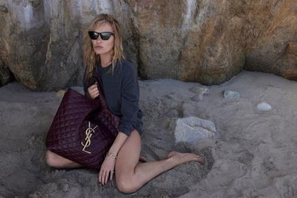 Saint Laurent kampanja Kate Moss jesen 2025