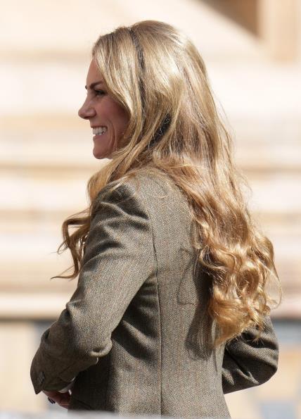 Kate Middleton kosa honey blonde