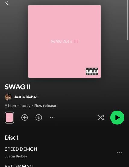 Justin Bieber album SWAG II kampanja