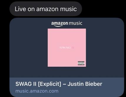Justin Bieber album SWAG II kampanja