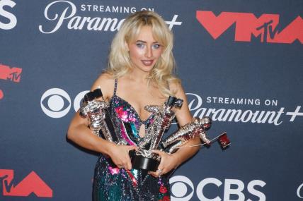 MTV VMA 2025 dodjela nagrada Sabrina Carpenter