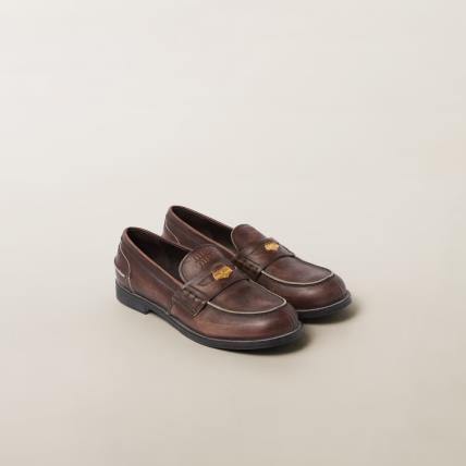 Mokasnike Miu Miu penny loafers