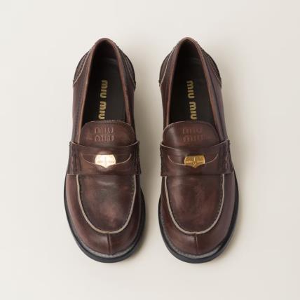 Mokasnike Miu Miu penny loafers