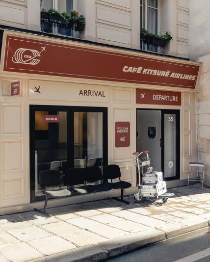 Cafe Kitsune Airlines Pariz