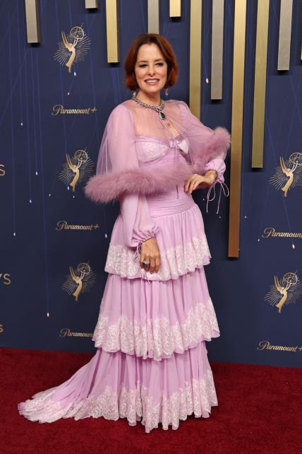 Emmy 2025 red carpet Parker Posey