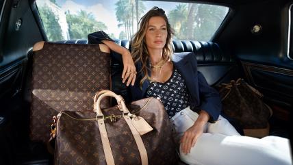 Gisele Bündchen x Louis Vuitton kampanja koferi