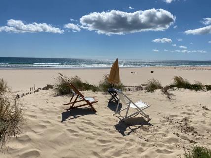 Airbnb, Palisade beach hut, Costa da Caparcia, Portugal