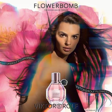 Emily Ratajkowski Viktor&Rolf Flowerbomb