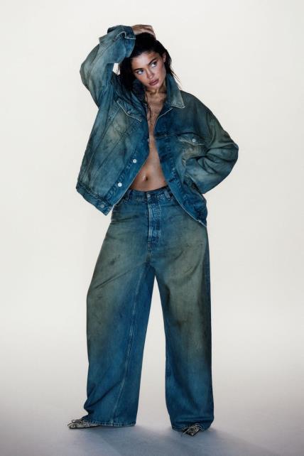 Kylie Jenner Acne Studios FW23 denim kampanja