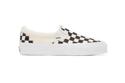 Tenisice Vans Black & Off White OG Classic Slip on