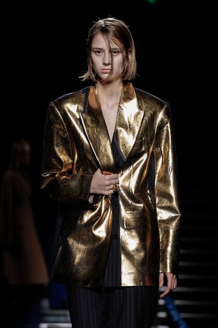 Metalik trend Dries Van Noten