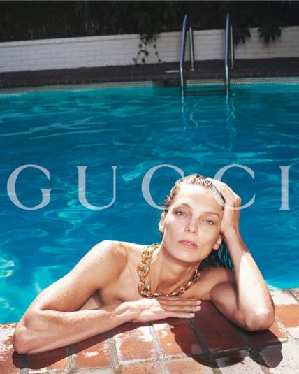 Daria Werbowy za Gucci