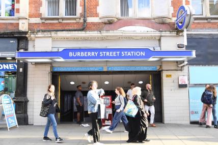 Burberry Street Tjedan mode London