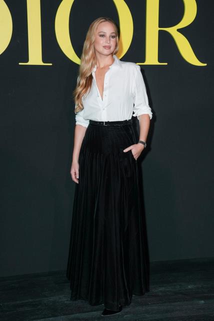 Jennifer Lawrence na Tjednu mode u Parizu