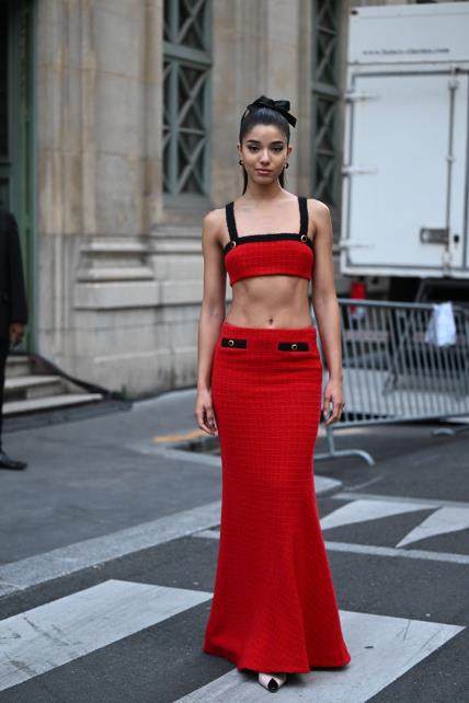 Crvena boja na Tjednu mode u Parizu 2023.